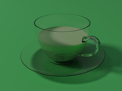 Matcha 3d blender blender 3d cup design matcha visual
