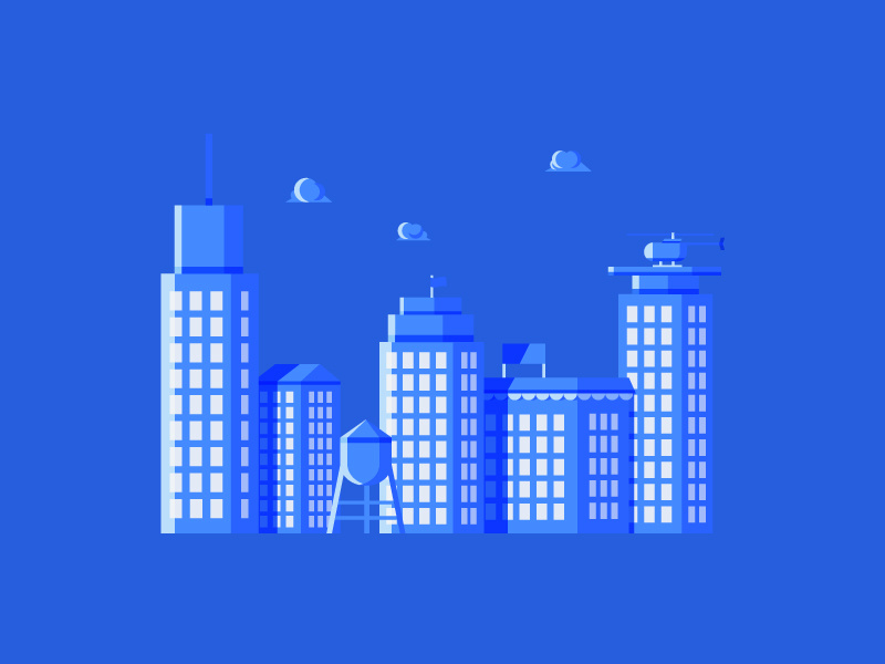 Skyscape By Andrew Washuta On Dribbble