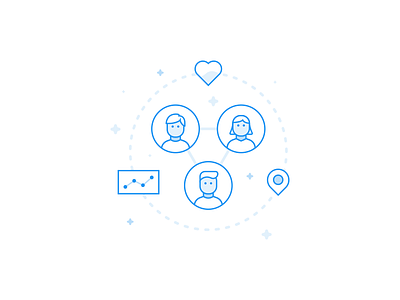 CRM Illustrative Icon