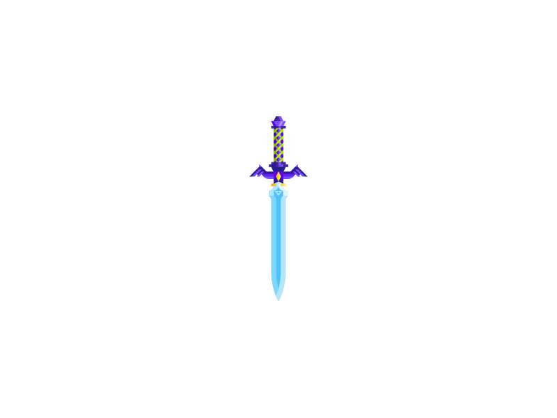led sprite master sword