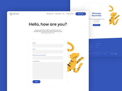 Contact Page Design