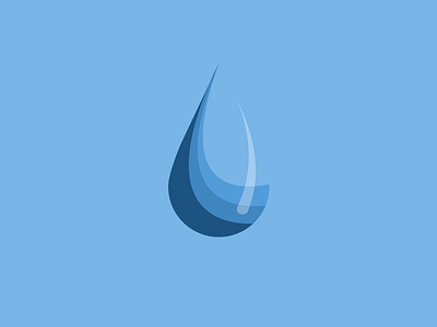 015 / 365 Water blue drip dripping drop droplet element illustration illustrationchallenge vector water waterdrop