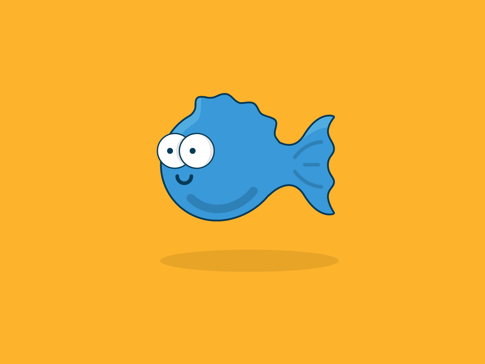 056 / 365 Fishy by Tom Piggott on Dribbble