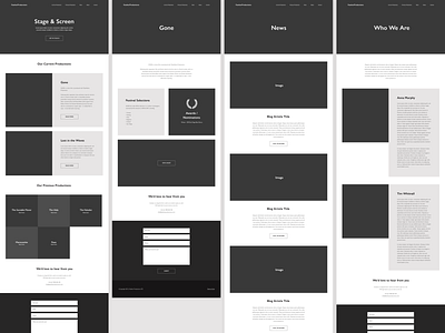 Wireframes sketch ux uxui web webdesign website wireframe wireframing