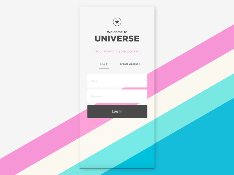 Daily UI 001 - Log In