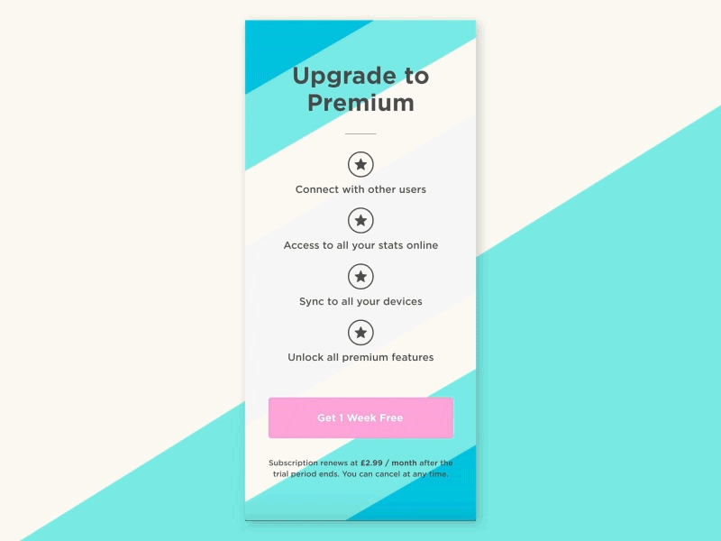 002 Creditcard apparel appdesign blue cyan daily 100 challenge daily ui dailyui pink prototype prototype animation ui user interface userinterface uxui