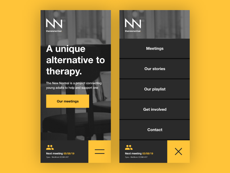 Website Mobile Menu mobile design mobile ui ui menu mobile menu responsive web design responsive website navbar nav mobile navigation mobile nav website web design