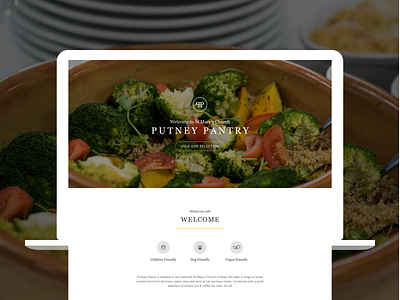 Local Cafe Website Design