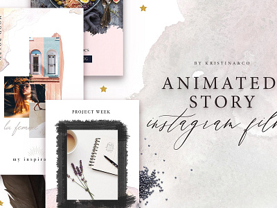 Animated Stories For instagram animated stories fashion instagram instagram animated stories instagram stories luxury template mood board photoshop social media stories template video stories