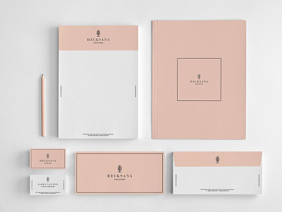 Stylish stationery set blogger blogger kit editorial elegant fashion magazine media kit portfolio stationary stylish stylist typography