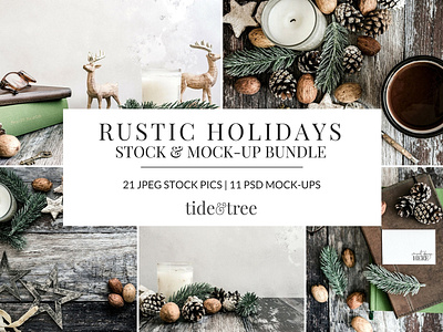 Rustic Holidays Set blogger branding christmas mockup design elegant holidays mockups holidays set mockup bundle rustic rustic christmas rustic holidays set rustic mockup rustic stock photo social media stock styled photo mockups styled stock photo template templates