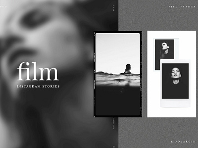 Film - Instagram Stories blogger branding camera fashion film film frames film instagram stories frames instagram instagram stories instagram story instagram template kodak masks polaroid social media social media templates stories template templates