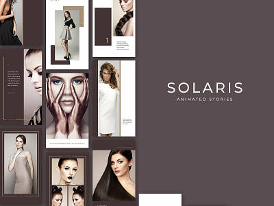 Solaris Animated Instagram Stories animated animated instagram animated instagram stories animated instagram template animation blogger branding fashion instagram instagram posts instagram stories instagram story instagram template social media solaris solaris stories stories template templates