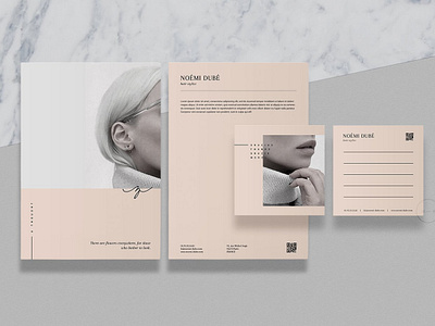 Brand Stationery Pack • Noémi blogger brand pack brand stationary pack branding creative elegant template feminine template identity template instagram instagram stories lifestyle brand marble template minimal logo portfolio design social media social media templates stories template templates typography