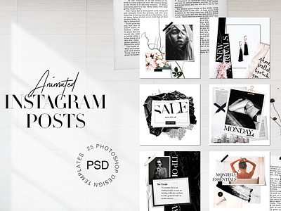 Classy Animated Instagram Posts animated animated instagram posts animated posts animated template blogger branding classy classy instagram classy instagram posts clean elegant instagram instagram post instagram posts instagram stories social media social media templates stories template templates