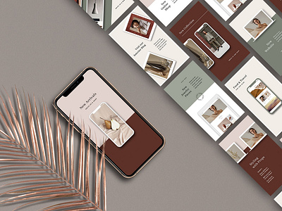 Animated Mobile Device Insta Pack animated blogger branding clean device device template elegant feminine insta instagram instagram pack instagram stories instagram template mobile social media social media pack social media templates stories template templates