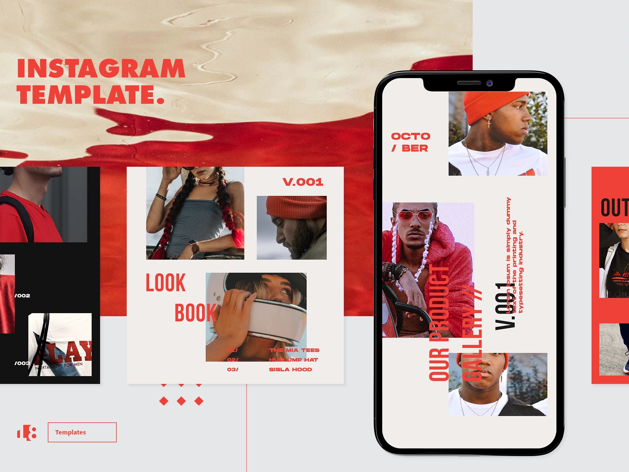 Instagram Template by Social Media Templates on Dribbble