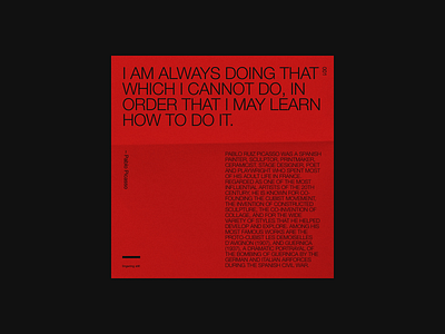 Lingering Still – 001 minimal quote typography visual