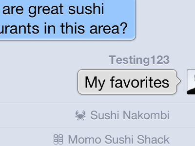 Sushi Recommendations