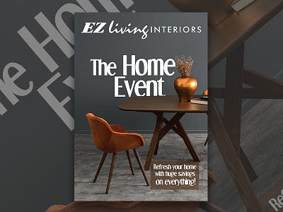The Home Event campaign furniture home house ireland poster promo promotional sale