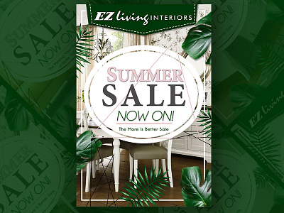 Summer Sale arvanius design furniture graphic marketing poster sale sofia summer