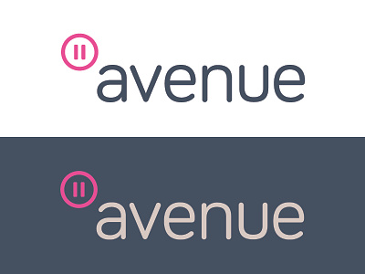 Avenue – Logo brand icon logo pause typography wordmark