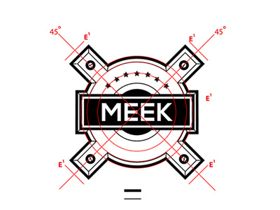 Meek Logo Construction construction fashion identity logo