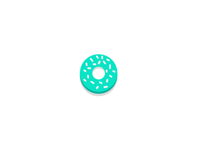 Freebie - Doughnut Spill candy checklist doughnut flat food freebie icon illustration modern web