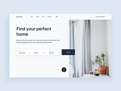 Find your perfect home! airbnb apartment buy home house housing location minimal mumbai rent simple typogaphy ui ux