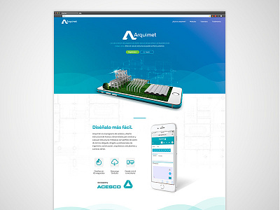 Website Arquimet Acesco