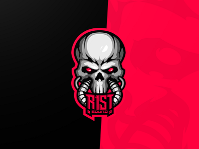 r1st.squad | eSports Logo