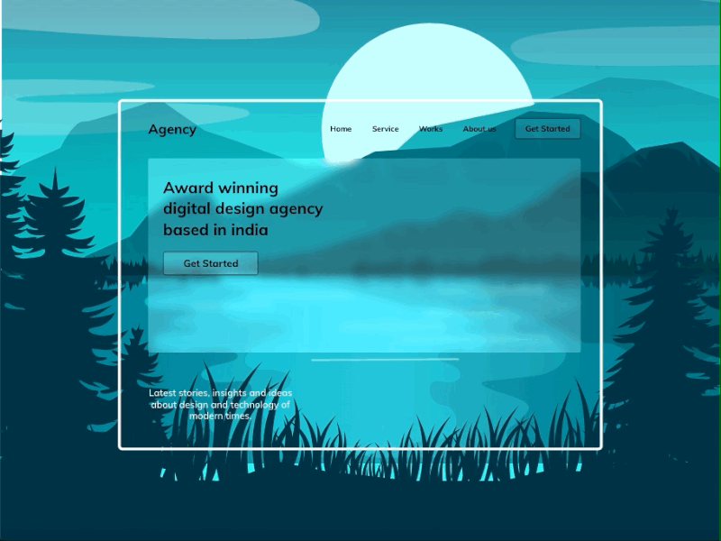 Animation is one of the best ways to highlight objects. adobe xd animation design gif gif animation illustration landing page minimal typography ui ux website