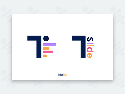 Official Taleslide Logo app branding design illustration logo web website