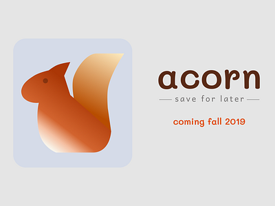 Daily UI - Day 05 - App Icon acorn andika app icon dailyui dailyui 005 mali squirrel