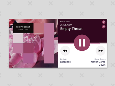 Daily UI - Day 09 - Music Player