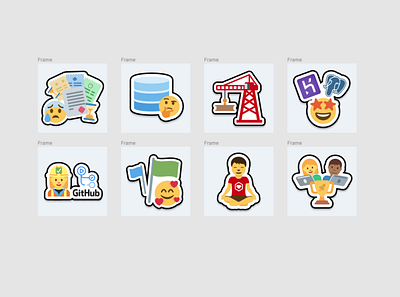 Sticker thumbnails clickbait embed emoji stickers thumbnails