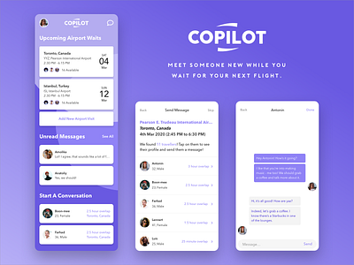 CoPilot - Meet Other Travellers At Airports!