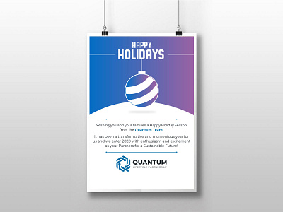 Quantum Holiday Card