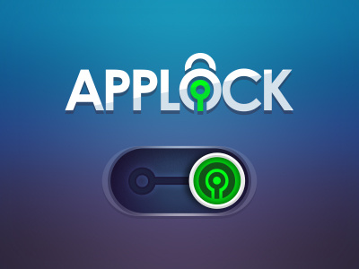 Applock - Logo app applock graphic illustration lock logo themes ui