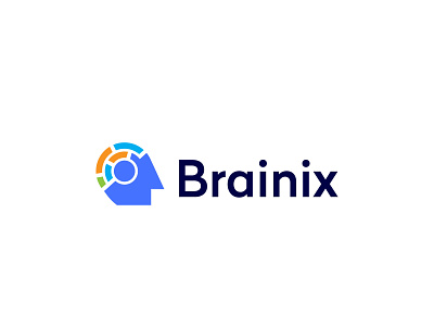 Brainix Brand logo design