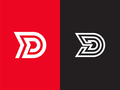 Letter D Logo Design I DD logo