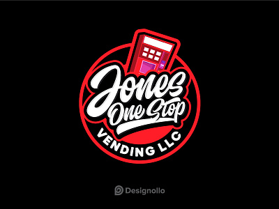 Jones Vending Graffiti logo