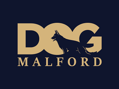 Dog Malford dog doggy doglogo hotel icon identity illustration logo pet shepherd