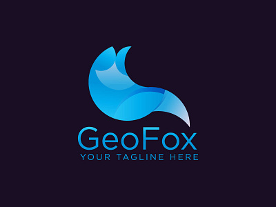 Geofox Golden Ratio Logo Design animal animals creative fox foxlogo geo golden illustration logo logodesign ratio