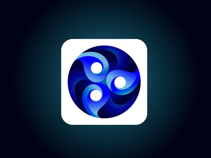 Swes App logo Design effect gradient logotype creative swes application app logodesign logo
