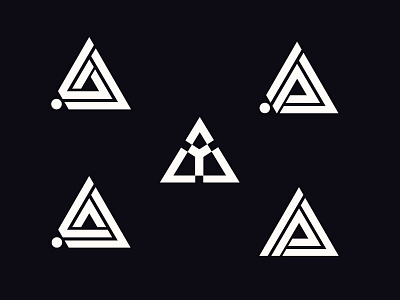 Triangle Letter Design