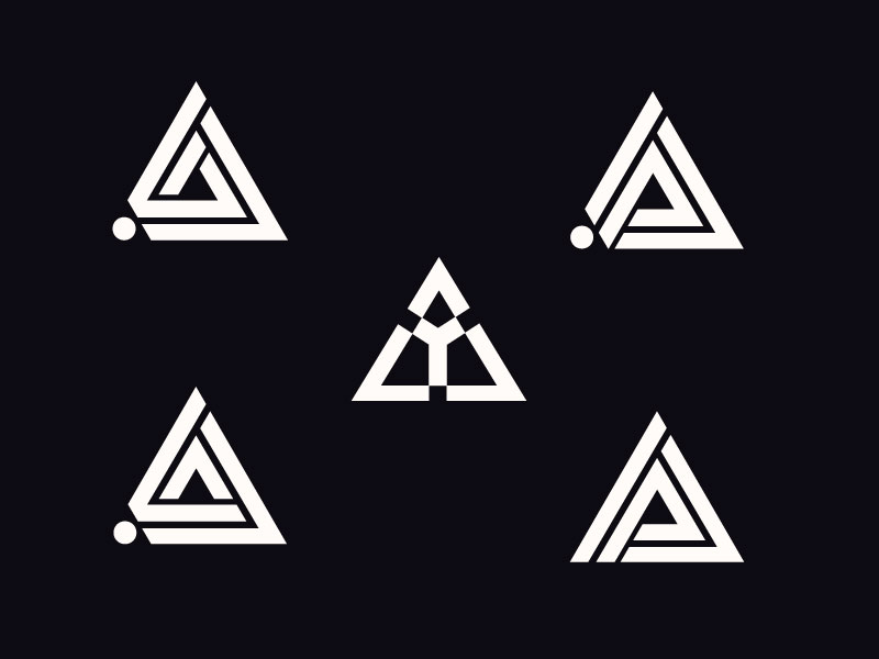 Triangle Letter Design by Designollo on Dribbble