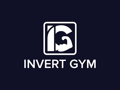 Invert Gym branding creative gym gym logo gymnasium gymnast gymnastics ig logo logodesign logotype