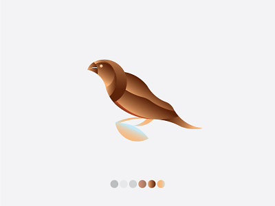 Chestnut Munia 3d art animation 2d bird logo branding chalk lettering chestnut munia clean creative design golden ratio icon identity logo minimalist nature logo typography