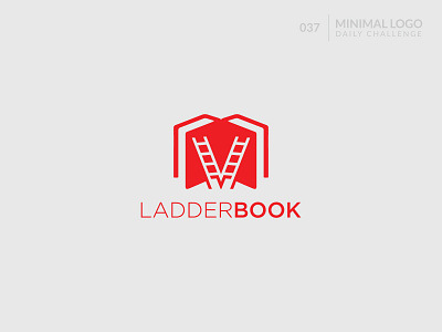 Ladderbook book logo books logo branding creative logo design identity ladder logo logo logodesign logodesinger logotype minimalist logo owl logo read logo typography way logo